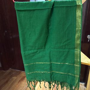 🎊clearance🎊Green Cotton Dupatta