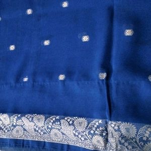 Navy Blue Colour Saree 🛍️