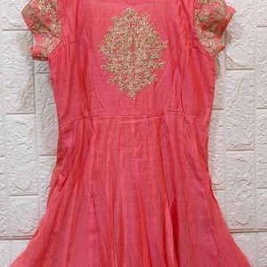 Gorgeous Gota Patti Work Anarkali Suit Set