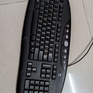 Logitech Keyboard With Detachable Armrest