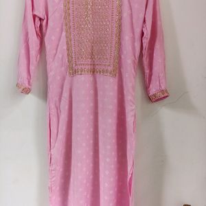 Pink Kurta