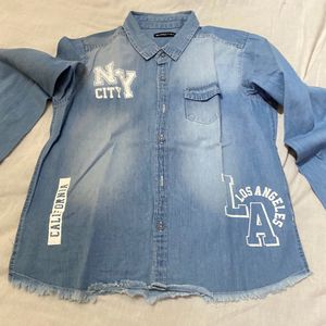 Denim shirt