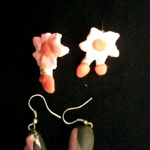 Handmade Earrings Pair Of 2