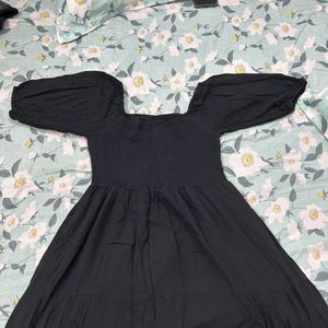 Beautiful Black Midi Dress