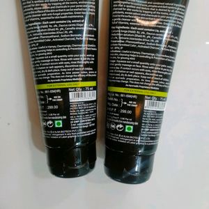 Combo Pack Of 2 New Charcoal Face Wash