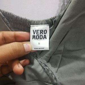 Vero Moda Grey Dress With Lining Inside (Women)