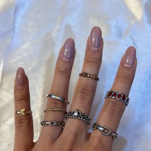 8 Ring Set