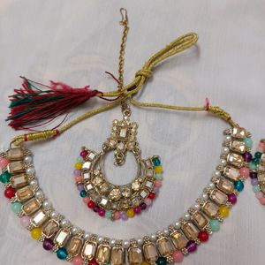 Multi Colour Jewellery Set