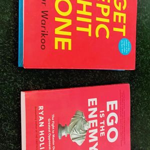 Ego Is The Enemy+ Get Epic s*it Done ( Hardcover)