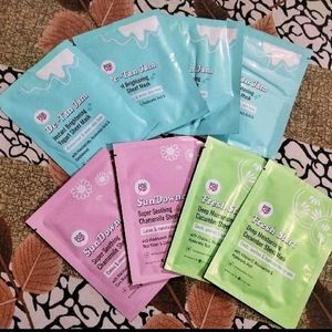 (Pack Of 4 )Sheet Mask Myglamm