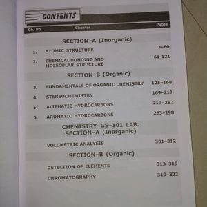 Chemistry B.Sc.  book