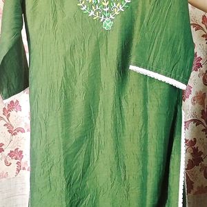 Green 💚 Kurta Pant Set