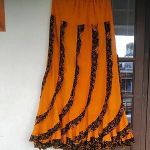 orange Skirt