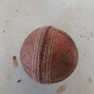 Red Leather Ball Woking Condition