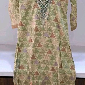 English Colour Kurti N Pant