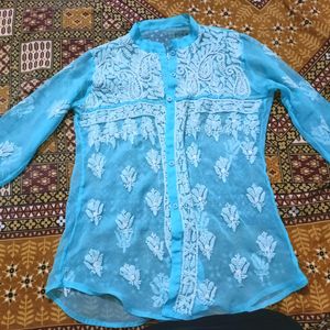 Chikankari Shirt