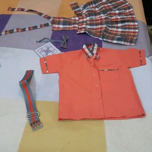 School Dress Set