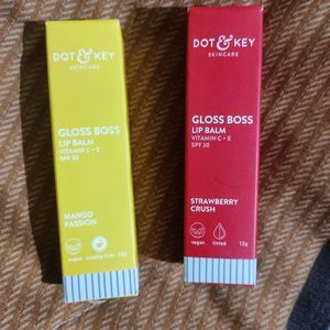 Pack Of 2 Dot And Key Lip Balm..