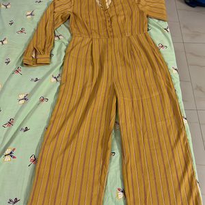 Marie Claire Mustard Jump Suit