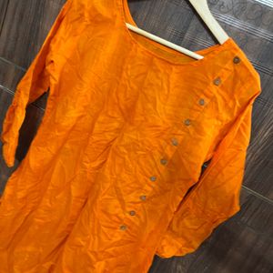 Orange Kurti