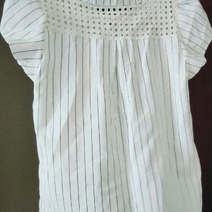 Shein white Shirt For women Size S