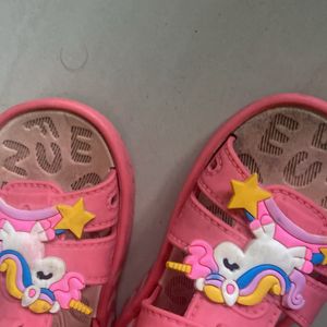 Pink Unicorn Sandal For girls