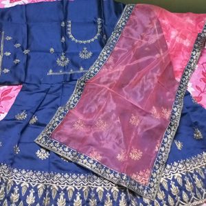 New/Unused Girl's Lehnga Choli Dupatta