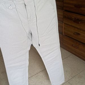 28 Waist NEW Linen Blend Pants