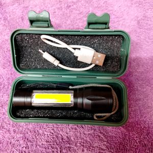 Rechargeable LED Long Range Flashlight Torch