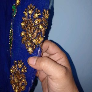 Full Net Embroidery Frock