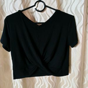 Trendy Women's Black Top