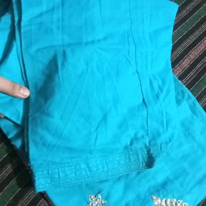 Cotton Salwar Kurti Dupatta Set