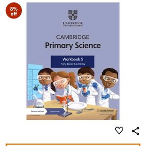 Cambridge Primary Science Workbook 5