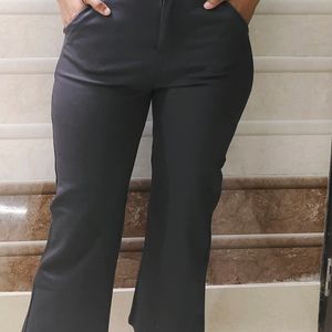 Grey Formal Pants For Women