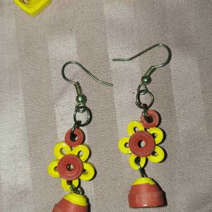 Quilling Set Yellow And Red