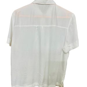 White Formal Shirt For Women