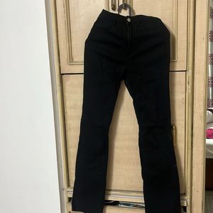 H&M Black Bootcut Jeans