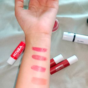 Lipstick/Lipbalms Combo