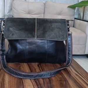 Unisex Pure Leather Laptop Bag