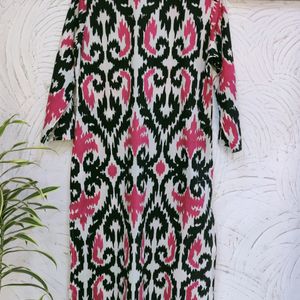 Utsa Ikkat Print Kurti