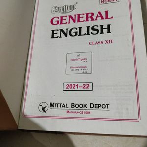 General English Book Of Class 12th