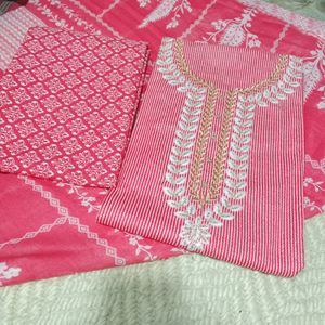Jaipuri Printed Cotton Suit