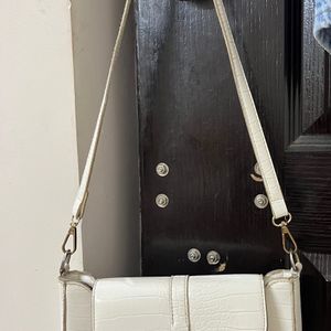 Crocodile Leather Shoulder Bag/Purse