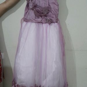 Pink Rose Gown (with sleeves unstitched)