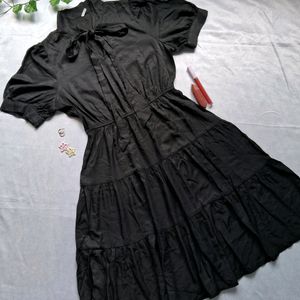 Pinterest Tie Flared Frock