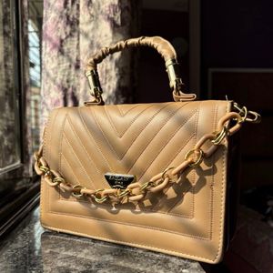 NUDE SLING BAG FOR WOMEN