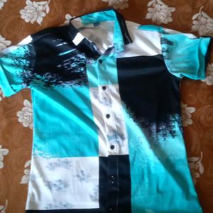 A POLY COTTON SHIRT FOR BOYS