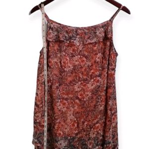 Sleeveless Floral Print Blouse (Woman)