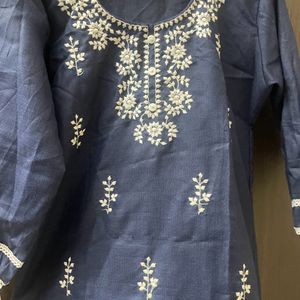 Cotton Lucknowi Kurta