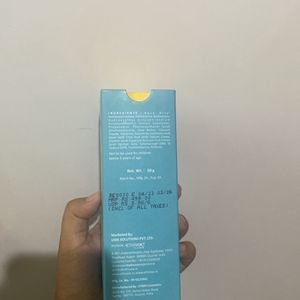 Newly Packed Sunscreen Cream